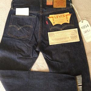 Vintage Levi Strauss 501z (1954) Denim Jeans